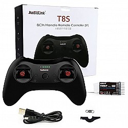 Radiolink T8S(BT) 8 channels  Handle Remote Controller with R8EF 8 Channels Receiver