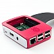 Raspberry Pi 3/3B+ Plastic Case (Red and White) - Raspberry Pi Accessories - Raspberry Pi