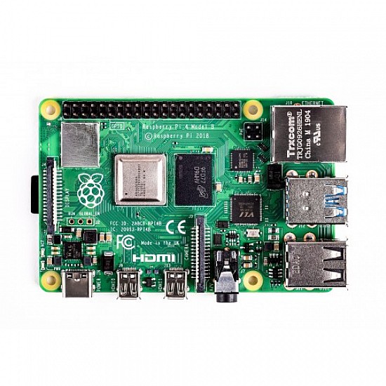 Raspberry Pi 4 Model-B with 4 GB RAM -  -