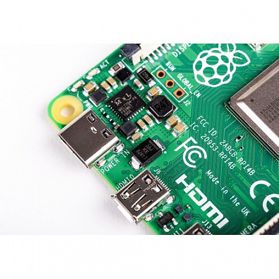 Raspberry Pi 4 Model-B with 4 GB RAM -  -