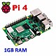 Raspberry Pi 4 Model-B with 1 GB RAM -  -