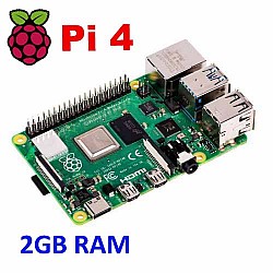 Raspberry Pi 4 Model-B with 2 GB RAM