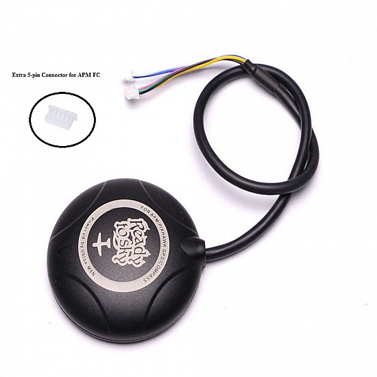 Readytosky Ublox NEO-M8N GPS with Compass for Pixhawk with Extra Connector for APM