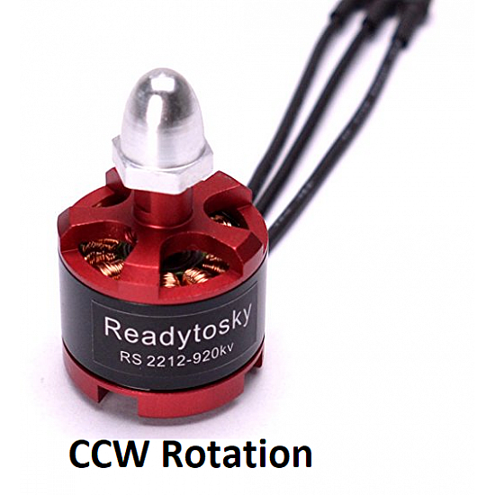 ReadyToSky 2212 920KV Brushless Motor For Drone - CCW (Counter Clockwise) Direction - Brushless Motor - Multirotor