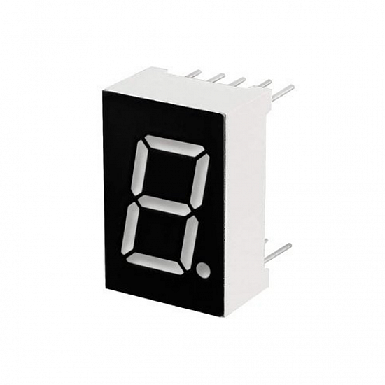 Red 0.56inch 1 Digit 7 Segment LED Display Digital Tube - Common Anode Red 0.56inch 1 Digit 7 Segment LED Display Digital Tube - Common Anode