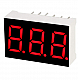 Red 0.56inch 3 Digit 7 Segment LED Display Digital Tube - Common Anode