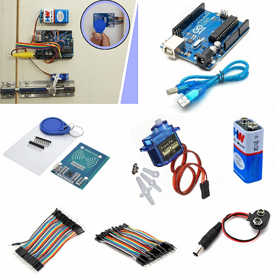 RFID Door Lock Project Kit - Arduino Project RFID Door Lock Project Kit - Arduino Project
