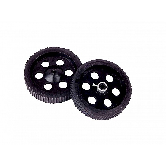 Robot Wheel 10 x 2 cm for Motors Robot Wheel 10 x 2 cm for Motors