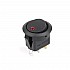 Round ON/OFF Rocker Push Button Switch 3 Pins 
