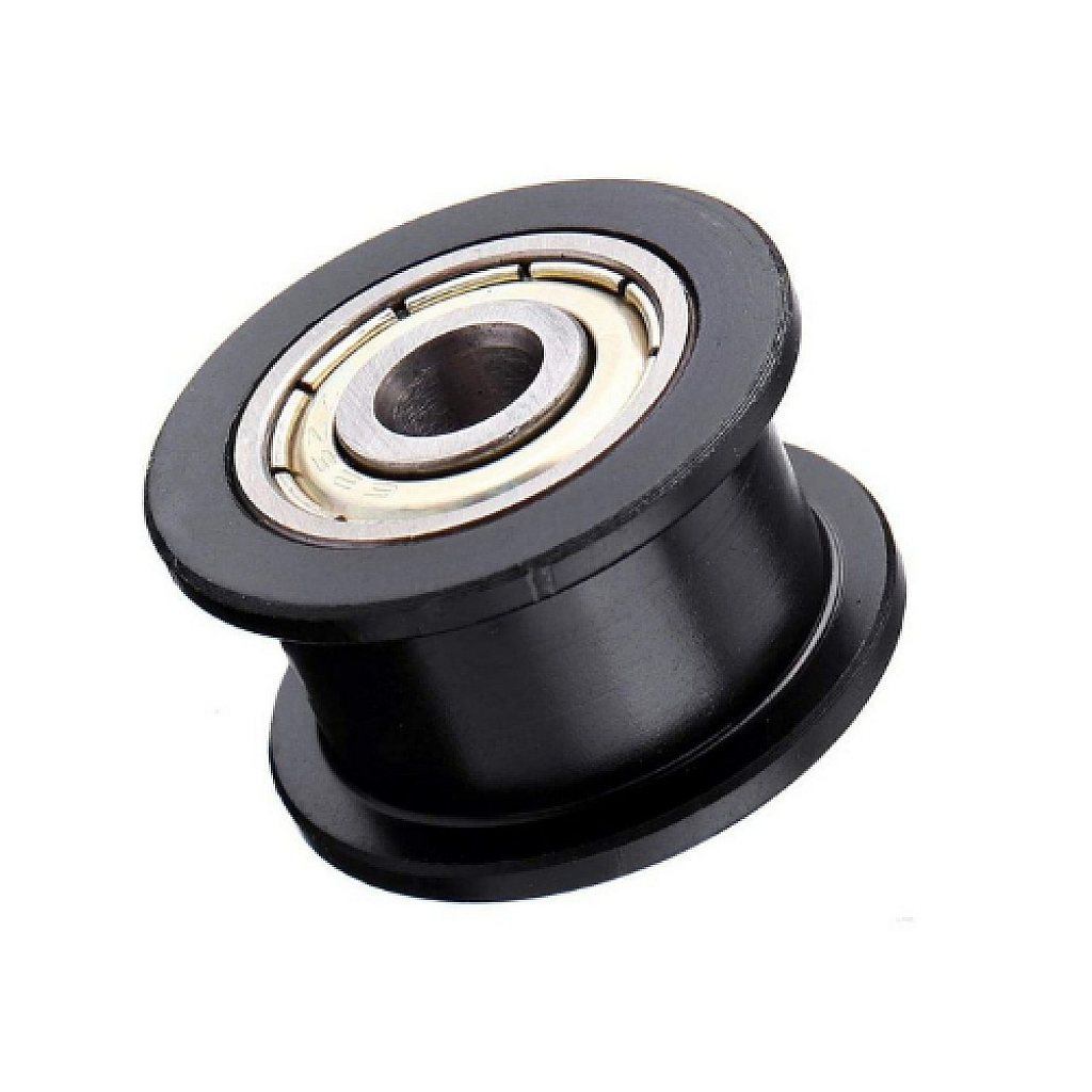 V-Shape Groove Wheel,20pcs V Groove Pulley 5mm Bore 625 Bearing Pulley Accessories Durable and Sturdy,Wear-Resistance for CNC 3D Printer 