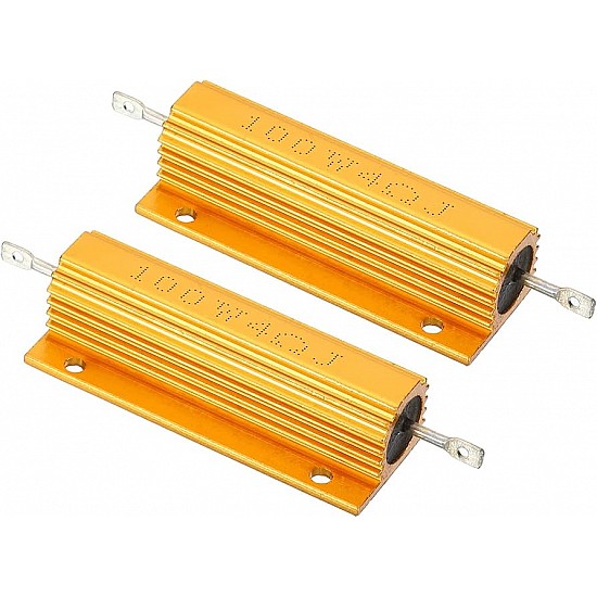 RX24 100W-4Ω Aluminum Metal Shell Case Wirewound Resistor