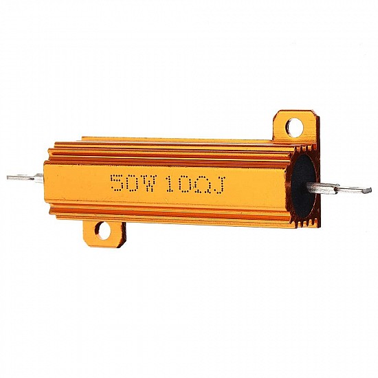 RX24-50W-10Ω Aluminum Metal Shell Case Wirewound Resistor