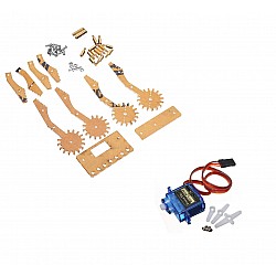 Servo Gripper for pick and place Robot Mechanism