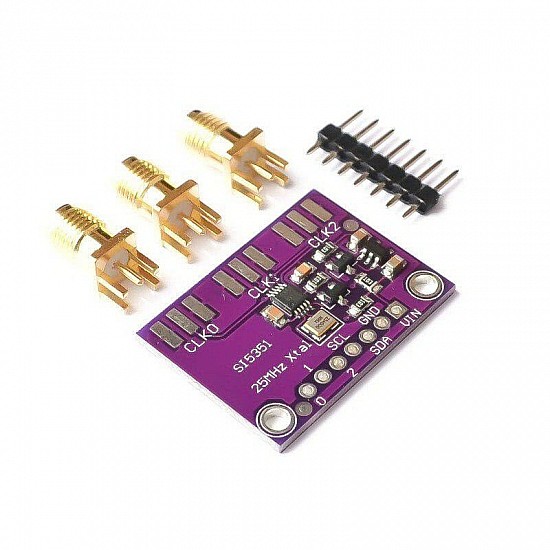 Si5351 8KHz to 160MHz Clock Generator Breakout Module