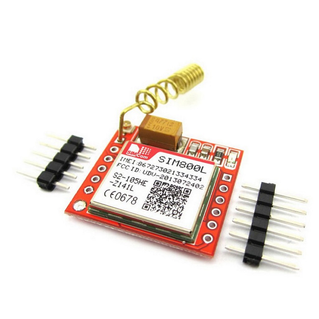 Sim800l Gprs Gsm Module Micro Sim Card Quad Band Ttl Serial Port