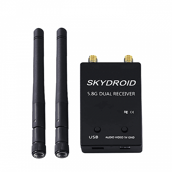 Skydroid 5.8GHz OTG Dual Antenna FPV Receiver for Android Smartphone