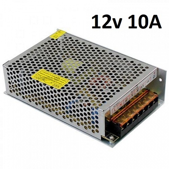 12V 10A SMPS Industrial Power Supply for industrial project and 3D Printer - Power Supply - 3D Printer - 3D Printer and Accessories