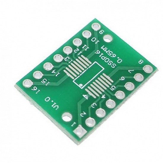 5x Double-Sided SOP16 / TSSOP16 To DIP16 Adapter Breakout PCB - US Seller