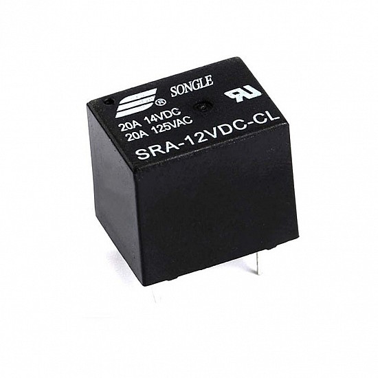 SRA-12VDC-CL 20A 5 Pin Power Relay