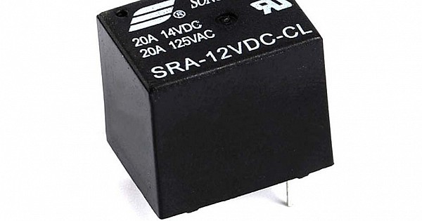 Relais 12v SRA-12VDC-CL 5 broches - KomposantsElectroniK