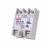 SSR-40DA Solid State Relay Module 3-32VDC/24-380VAC