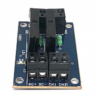 5V 2 Channel SSR Relay Module (Solid State Relay Module) with Fuse