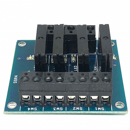 5V 4 Channel SSR Relay Module (Solid State Relay Module) with Fuse - Sensor - Arduino