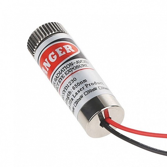 SYD1230 12mm 650nm 5mW Red Line Laser Module SYD1230 12mm 650nm 5mW Red Line Laser Module