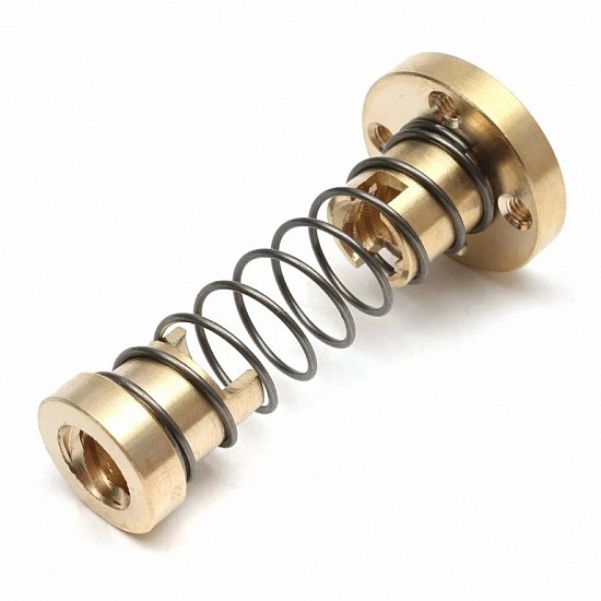 T8 Anti-backlash Spring Loaded Nut For 8mm Threaded Rod Lead Screw