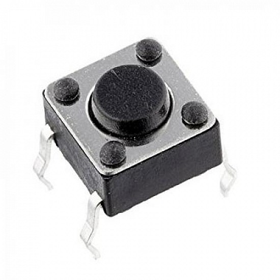 Tactile Push Button Switch with Round Cap