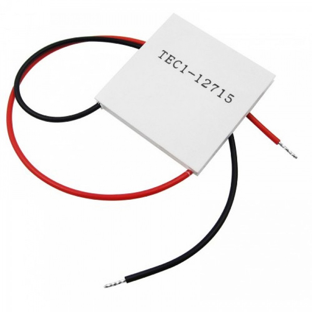 thumbnail image 2 of TEC1-12715 Thermoelectric Peltier Plate Module With Heatsink - 12V 15A 2 of 6
