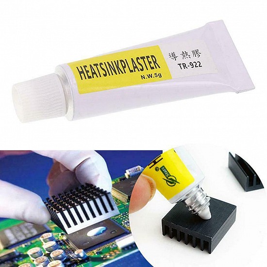 Heatsink Cooling Plaster, Cpu Thermal Conductive Glue With Strong Adhesive
