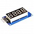 TM1637 4 Bits Digital Tube LED Display Module With Clock Display for Arduino