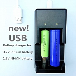 Tomo V6-2 Dual Slots USB Intelligent Battery Charger For rechargeable batteries