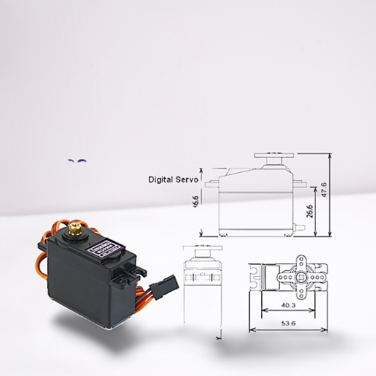 TowerPro MG996R High Torque Servo Motor - 360 Degree