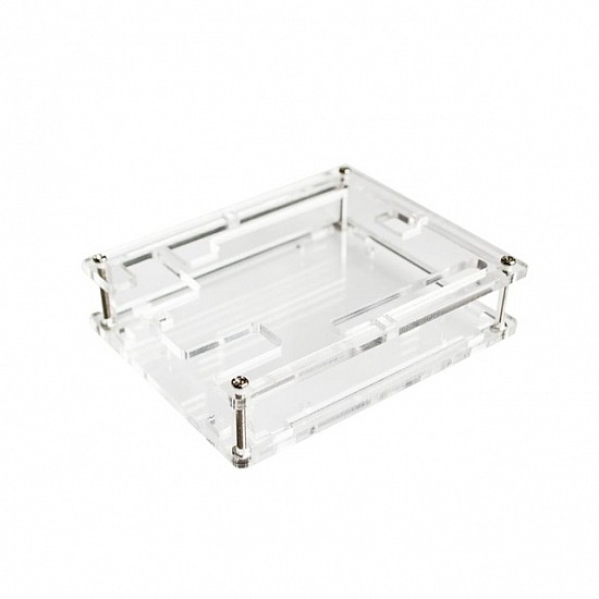 Transparent Acrylic Glossy Case Enclosure Box for Arduino UNO R3 Transparent Acrylic Glossy Case Enclosure Box for Arduino UNO R3