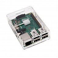 Transparent Plastic Case for Raspberry Pi 3 Model B