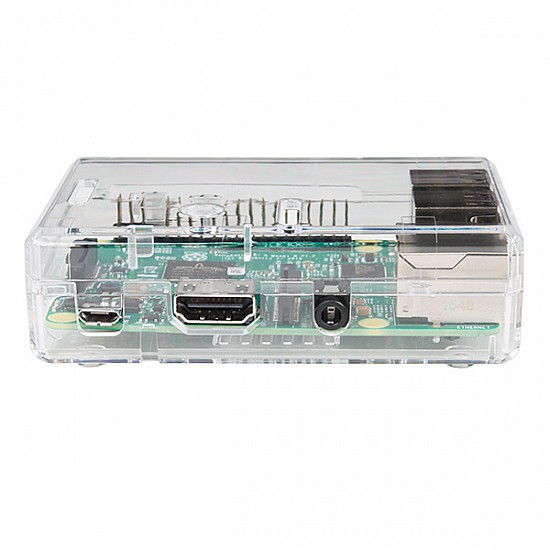 Transparent Plastic Case for Raspberry Pi 3 Model B