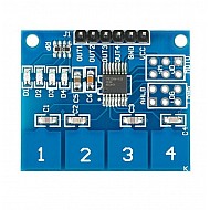 TTP224 - 4 Channel Capacitive Touch Sensor Module