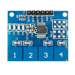 TTP224 - 4 Channel Capacitive Touch Sensor Module