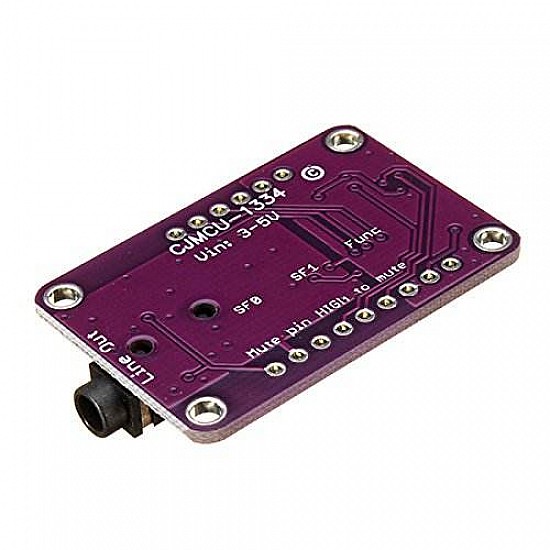 UDA1334A I2S DAC Stereo Decoder Module