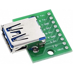 USB 3.0 Female to DIP 2.54mm Adapter Board (9 pin)