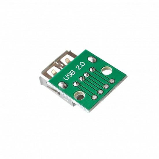 USB Female to DIP 2.54mm 4Pin Adapter Board