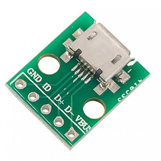 USB Micro-B Breakout Board