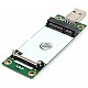 USB to MINIPCIE 4G module adapter board with SIM/UIM card holder