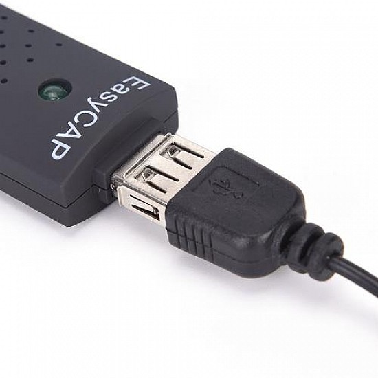 USB2.0 Audio Video Capture Card Adapter VHS To DVD Video Capture Converter