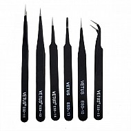 Vetus Anti-Static Tweezers Set - 6pcs