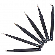 Anti-Static Tweezers Set - 6pcs