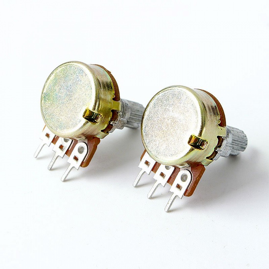 WH148 10K Ohm 3Pin 15mm Shaft Single Potentiometer