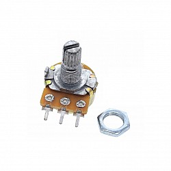 WH148 20K Ohm 3Pin 15mm Shaft Single Potentiometer